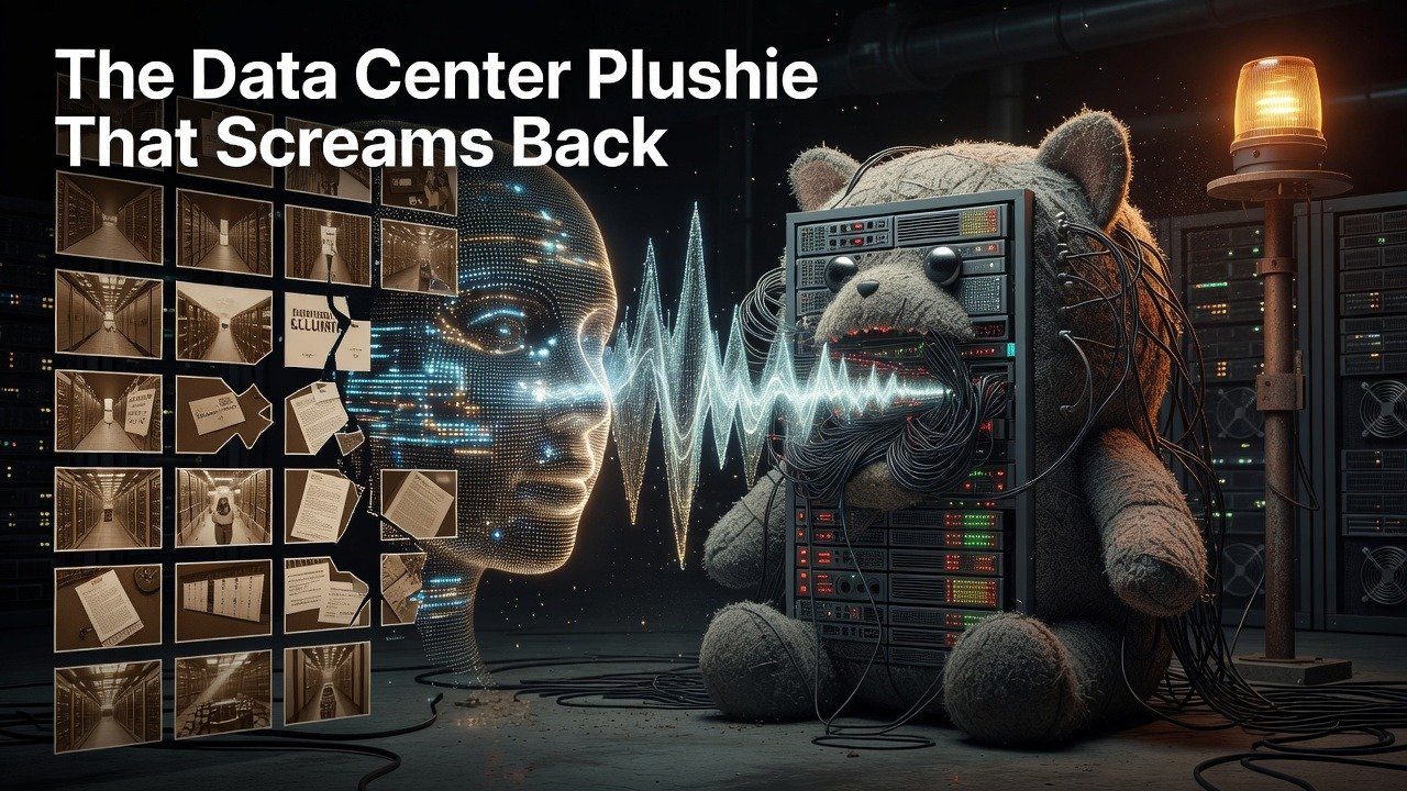 The Data Center Plushie That Screams Back